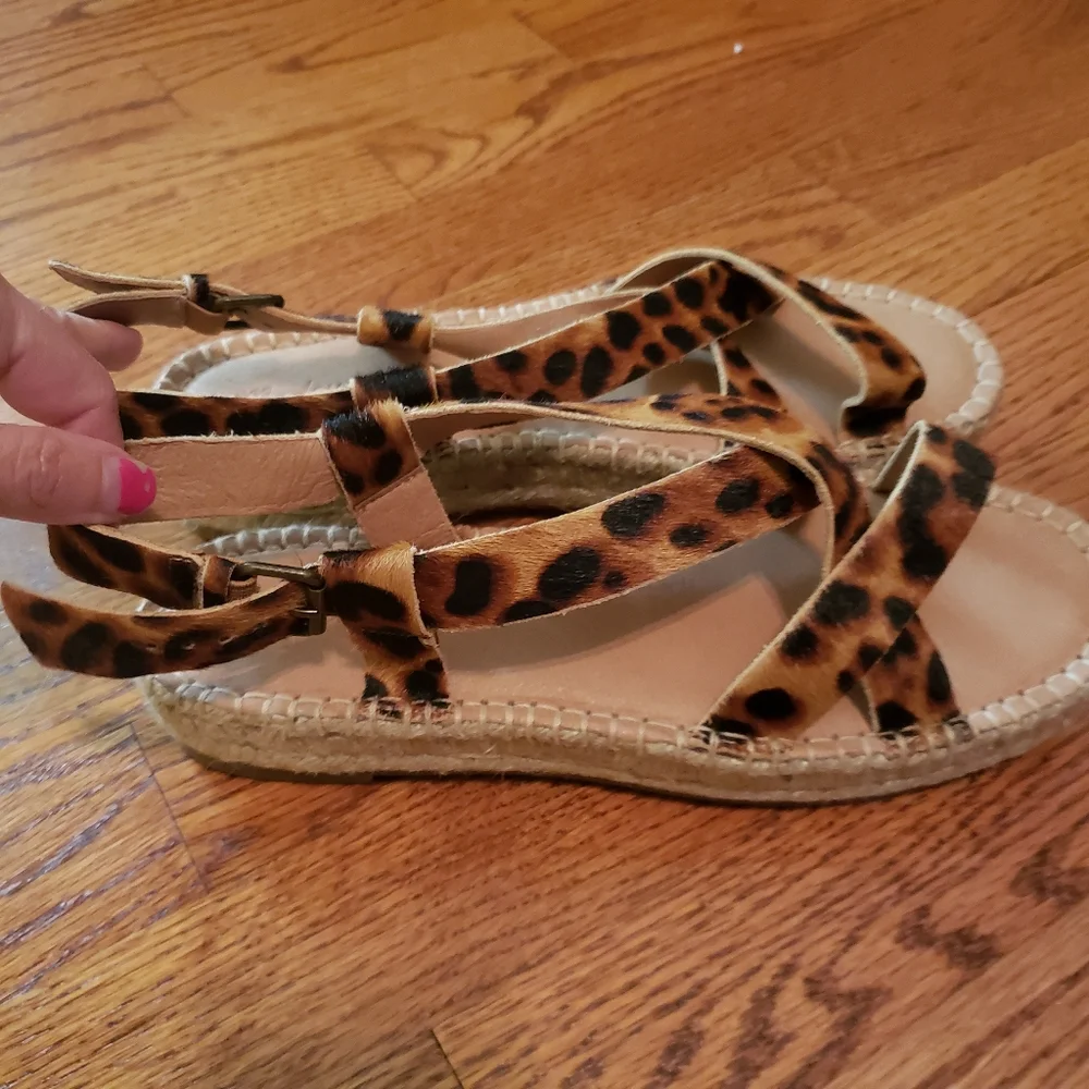 NWOT Madewell Malia Espadrille Sandal